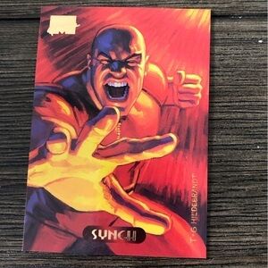 ’94 Marvel Masterpieces trading card: Synch #120
